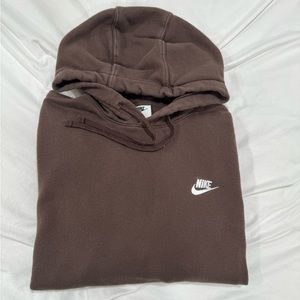 brown nike hoodie